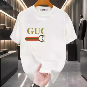 2025 تصميم تحسس شخصية ff رسالة قصيرة الأكمام تي شيرت رجالي الاتجاه العلامة التجارية بسيطة القطن تي شيرت الاتجاه العلامة التجارية سليم