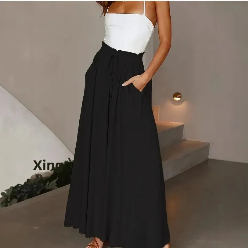 بنطلون واسع طويل شيك بنطلون واسع طويل شيك